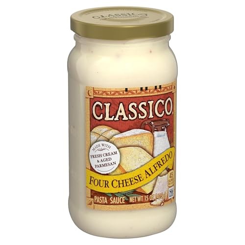 Classico Four Cheese Alfredo Pasta Sauce, 15 Oz. Jar thumbnail