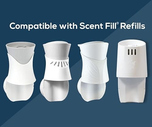 Scent Fill 100% Natural Sweet Rose & Basil Plug in Air Freshener, Scented Oil Refills, 3 Refills thumbnail