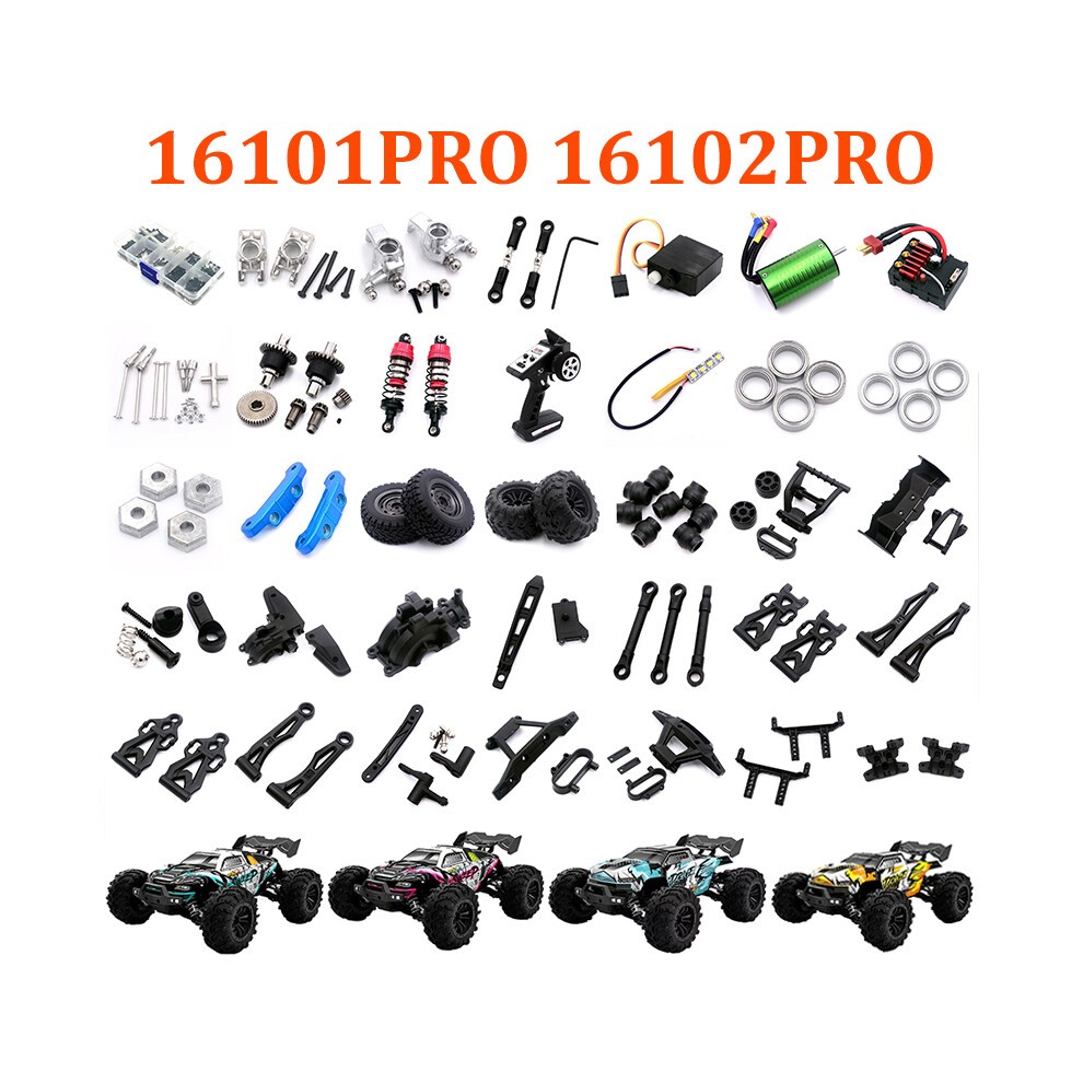 (16101 16102-6317)RC Automotive Parts Turning Shaft Gear Bearing Pull Rod Steering Cup Swing Arm Motor thumbnail