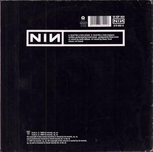 Head Like a Hole [UK 10
