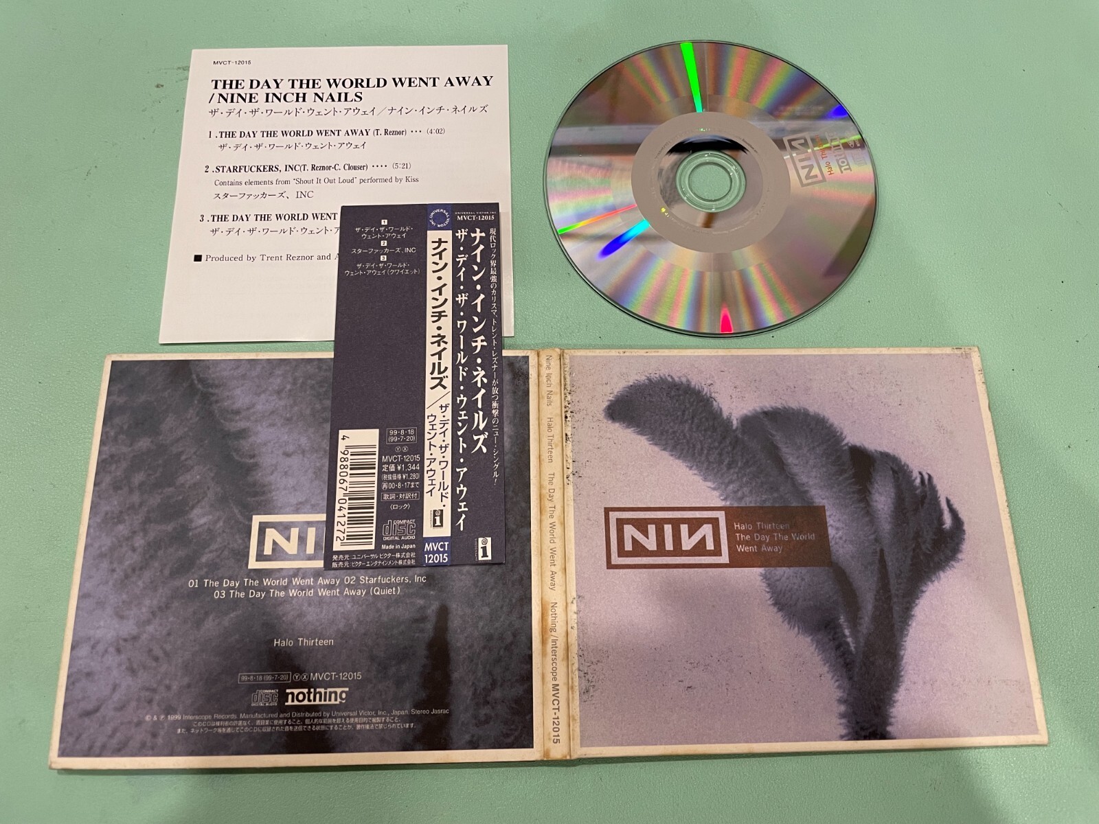 Nine Inch Nails – the Day the World Went Away Japan DIGI CD OBI (MVCT-12015)