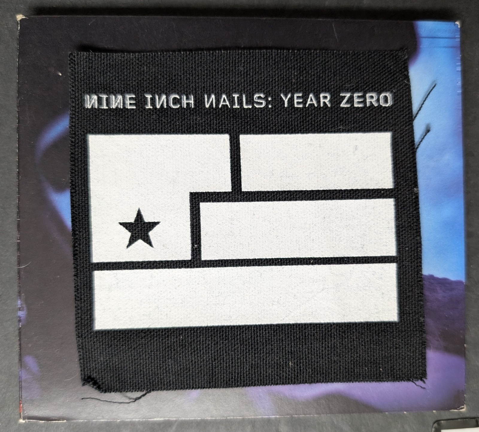 Nine Inch Nails Halo 24 Year Zero CD 2007 Limited Edition Hot Topic AIR Patch thumbnail