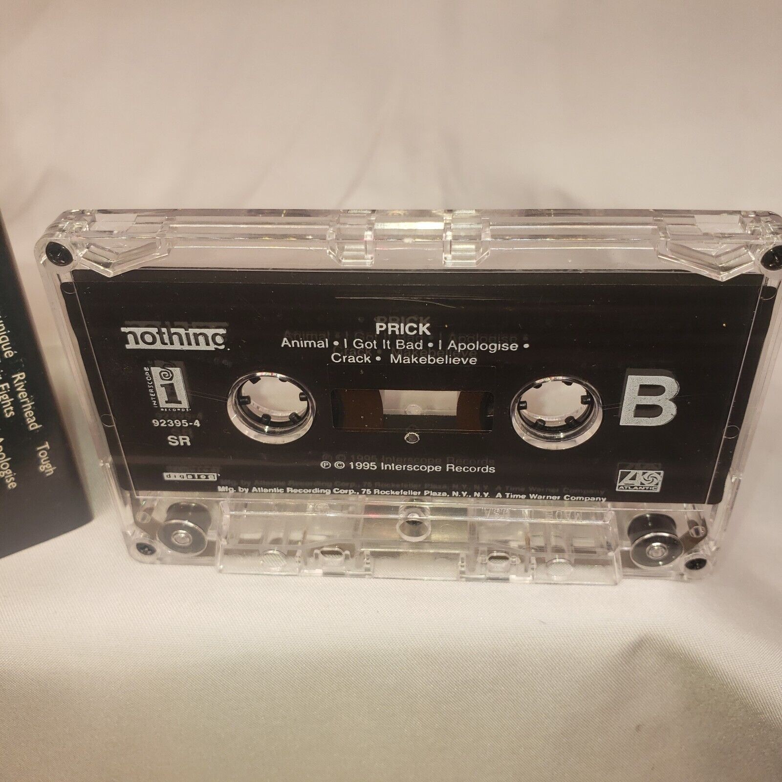 Prick - Prick Cassette 1995 Nothing Records – 92395-4 thumbnail