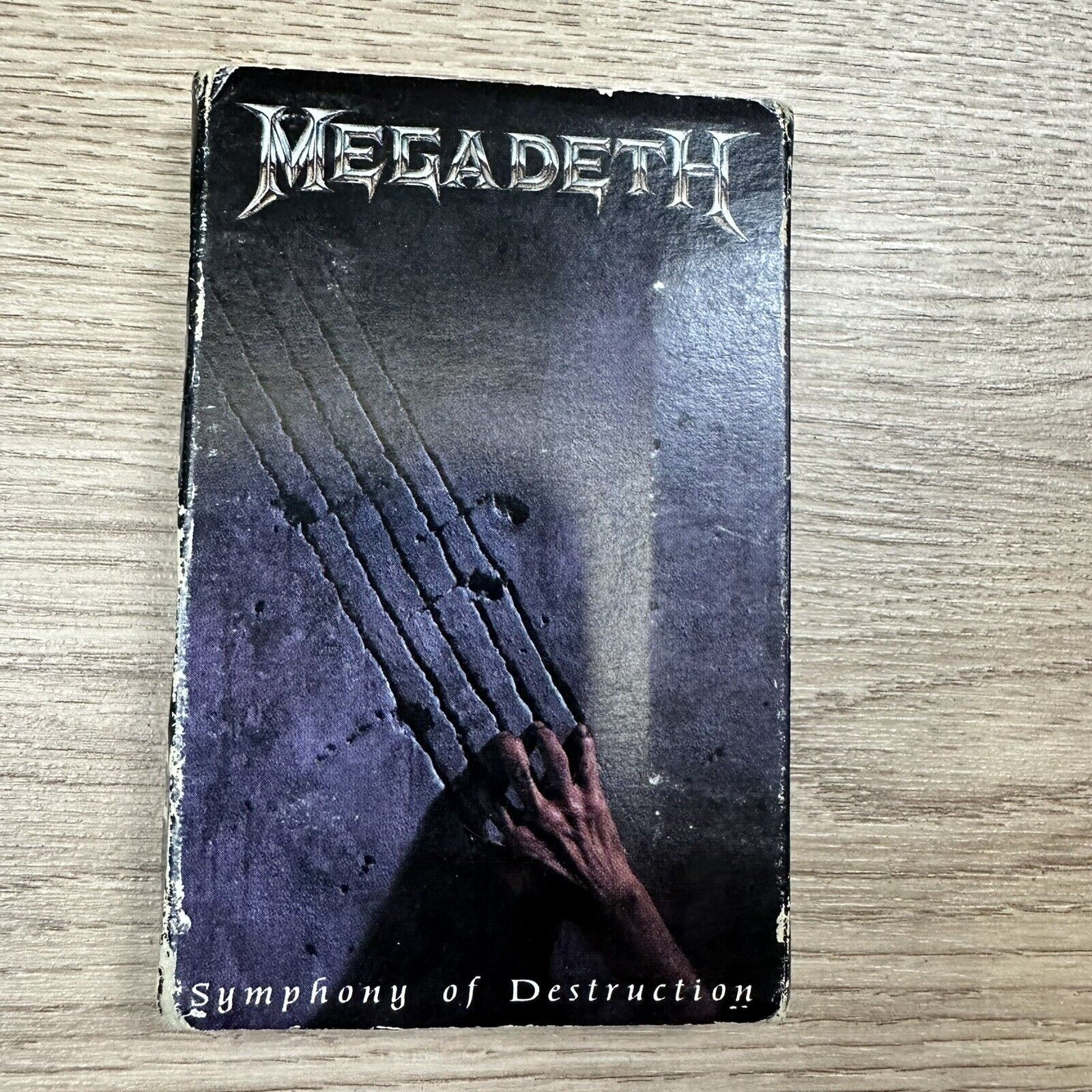 MEGADETH Symphony of Destruction CASSINGLE Cassette Tape Single Capitol Combat