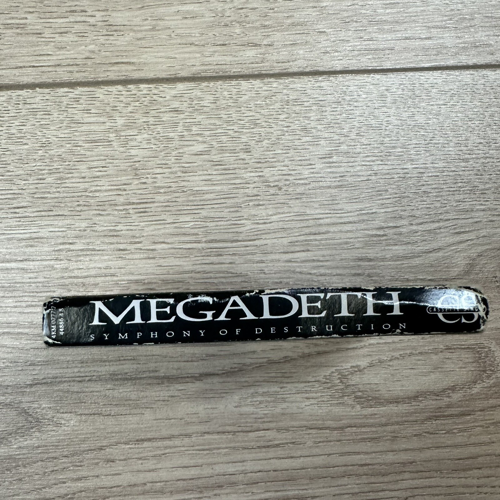 MEGADETH Symphony of Destruction CASSINGLE Cassette Tape Single Capitol Combat thumbnail
