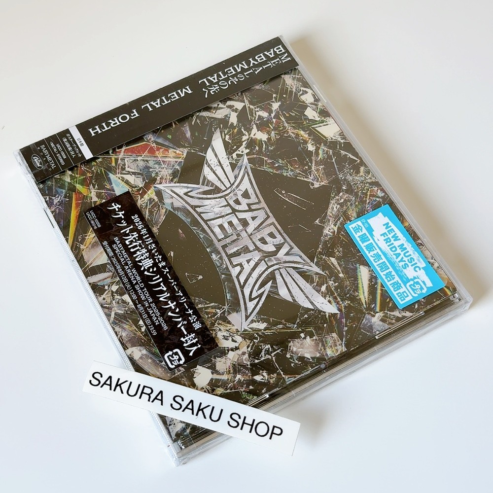 BABYMETAL METAL FORTH Standard Edition CD UICC-10058 4988031770320 thumbnail