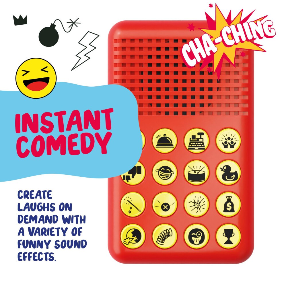 Sound Effects Machine - 16 Hilarious Sounds - Easter Basket Stuffers - Boys Noise Maker Prank Gifts for Kids- 6 7 8 9 10 Year Old Boy Gifts - Fun Boys