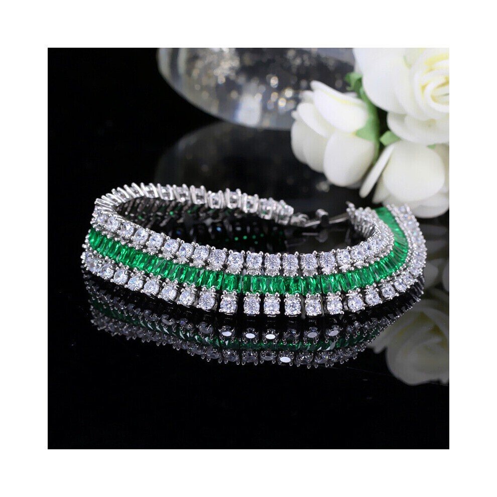 9253 Strati TennisPer Donne Braccialetti Alti Accessorio per Feste E Anniversari thumbnail