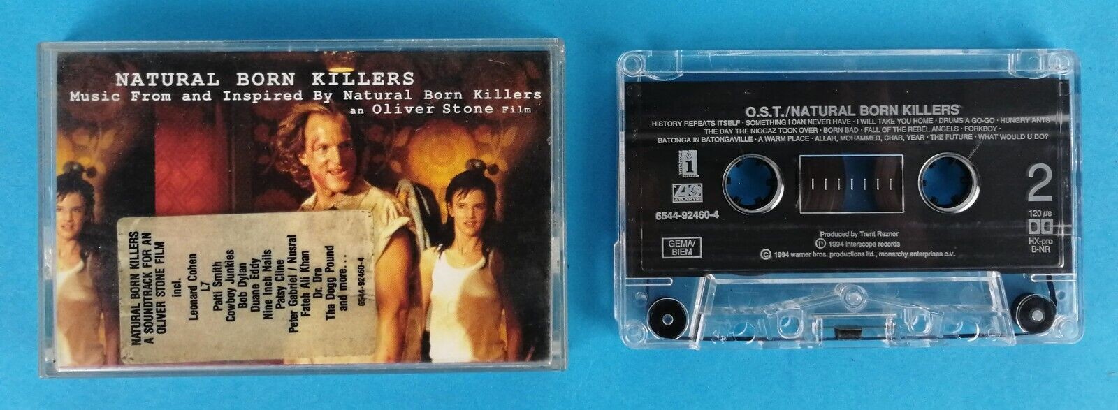 Natural Born Killers - Movie Soundtrack - 1994 - Music Cassette