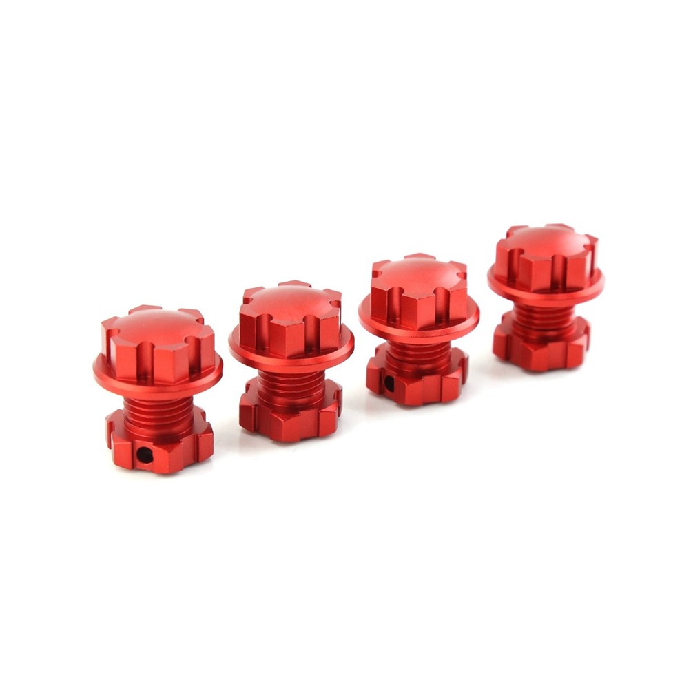 Metalen 17Mm Splined Wheel Hex Hub Adapter 8654 Voor 1/10 E- 2.0 1/8 Sledge RC Auto Upgrade Onderdelen, Blauw thumbnail