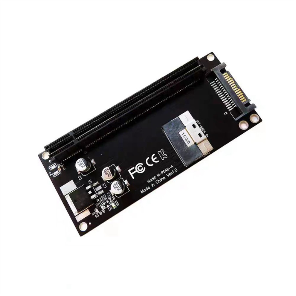 SFF-8654 8i Para PCIe 4.0 X16 Adaptador De Placa Gráfica Externa Placa-Mãe DIY Computadores Acessórios