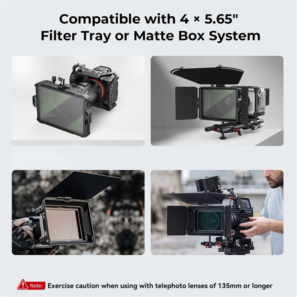 Filtro Pro-Mist CINE 4 X 5,65 Polegadas 1/4 Stop Para Produção Cinematográfica E De Vídeo Estilo 4742 thumbnail