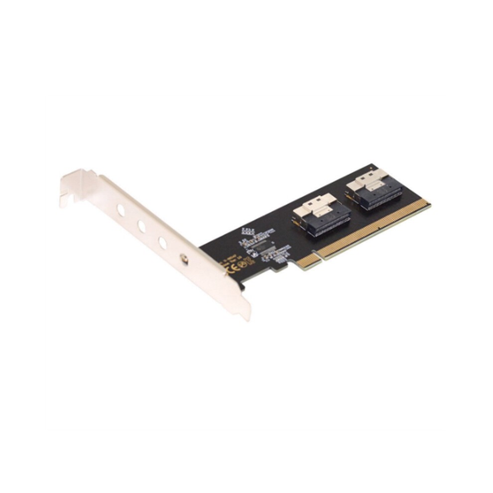 Adaptérová Karta U.2 PCIe 3.0 4.0 X16 Na 2-portový SFF-8654 8i Riser