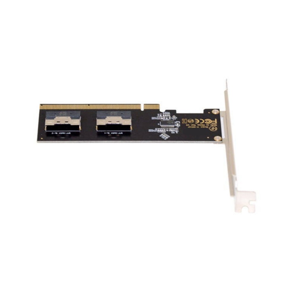 Adaptérová Karta U.2 PCIe 3.0 4.0 X16 Na 2-portový SFF-8654 8i Riser thumbnail