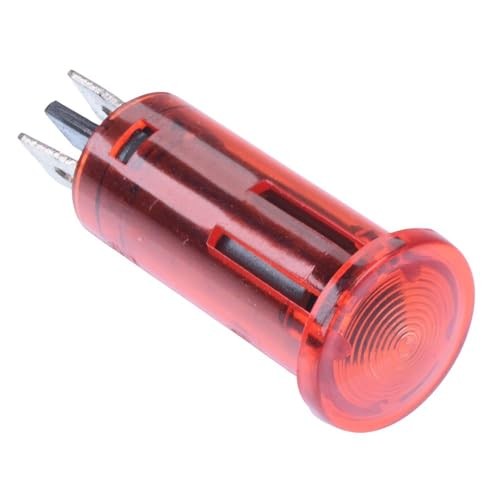 Red 24V 12.5mm Panel Indicator LED Light