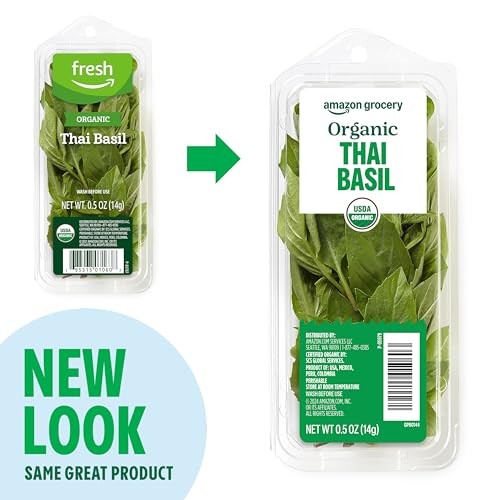 Amazon Grocery, Organic Thai Basil, 0.5 Oz (Previously Fresh Brand, Packaging May Vary) thumbnail