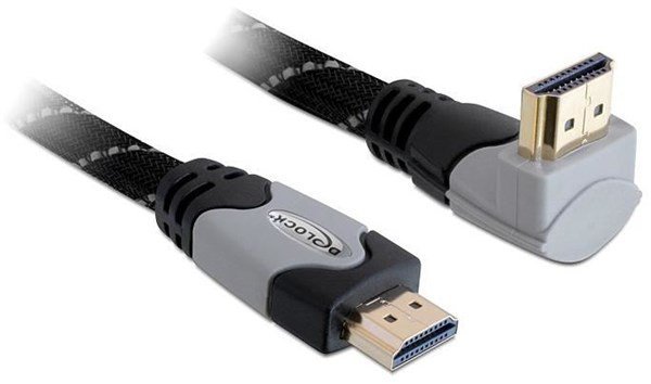 DeLOCK High Speed HDMI with Ethernet - Video-/Audio-/Netzwerkkabel - HDMI - 28 AWG - HDMI, 19-polig (M) - Bis - HDMI, 19-polig (M) - 5,0m - Verbindung