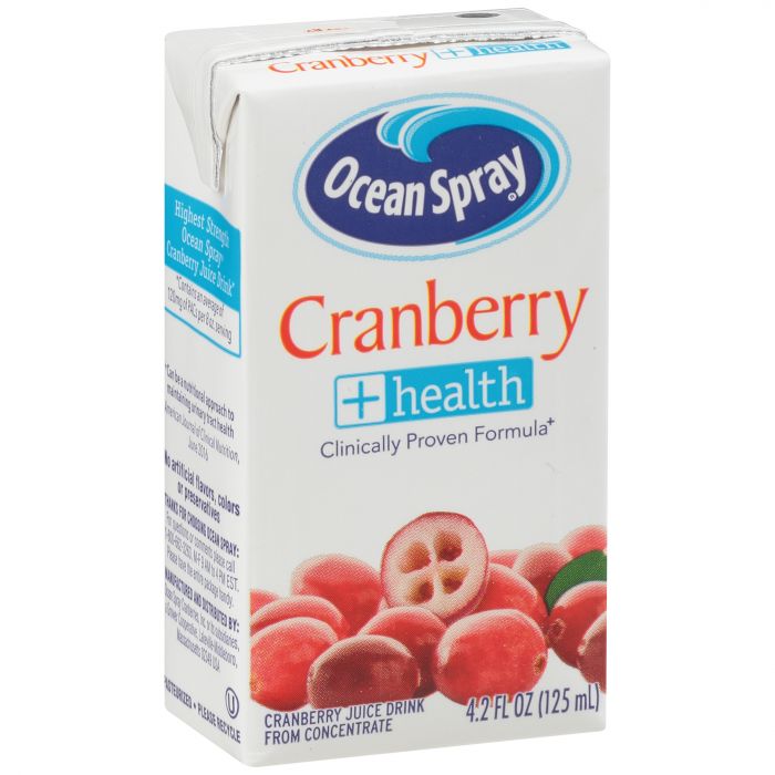 Ocean Spray Cranberry Health 4.2 Fl. Oz. Boxes, PK40