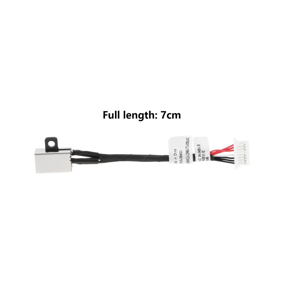 2PCS Power Jack Connector Cable 06VV22 0ND3N8 DC Charging Port Cable Compatible with Dell Inspiron 7586 7786 2-in-1 13-7390 7391 17-7791 Series Laptop thumbnail