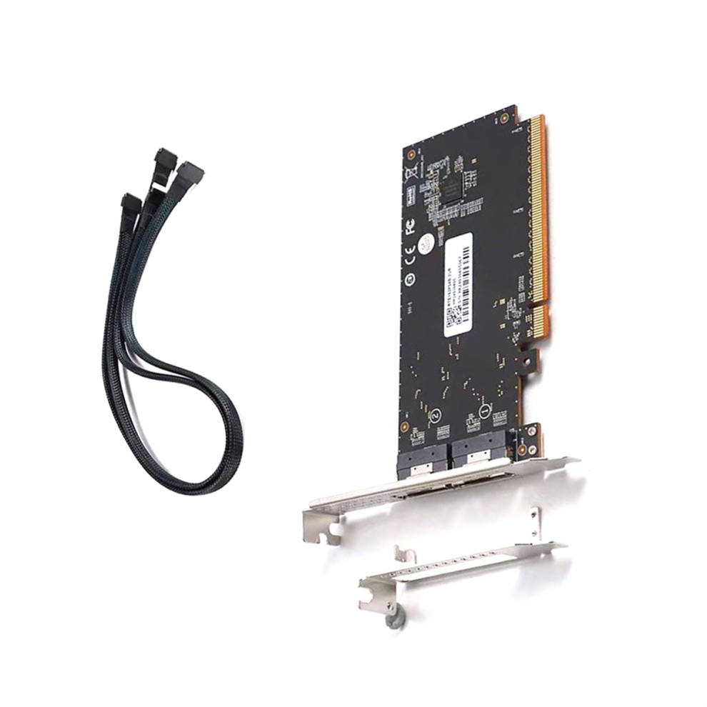 Graphics External Card PCIe4.0 X16 to SlimSAS 8654 Rear Adapter Card thumbnail