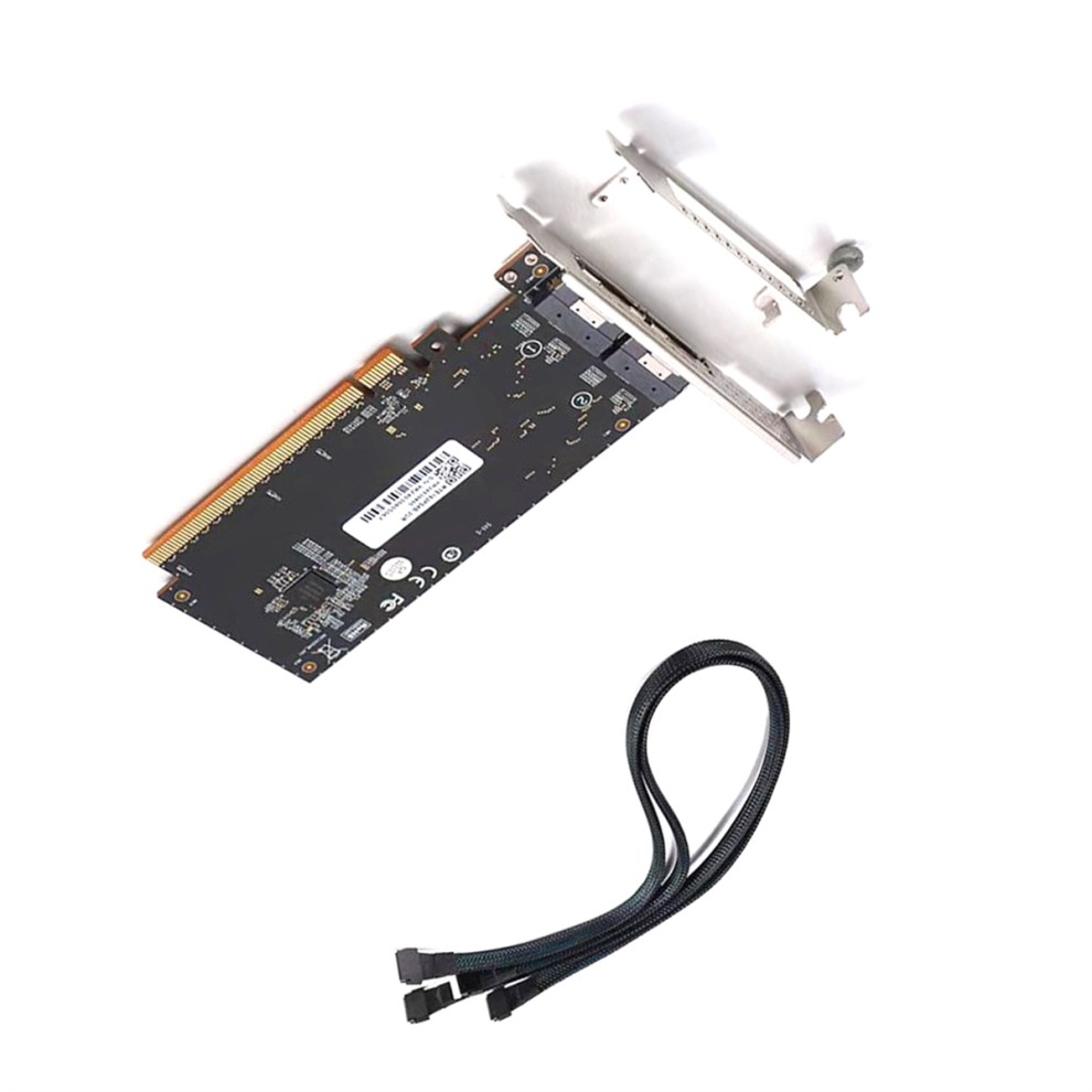 Graphics External Card PCIe4.0 X16 to SlimSAS 8654 Rear Adapter Card thumbnail
