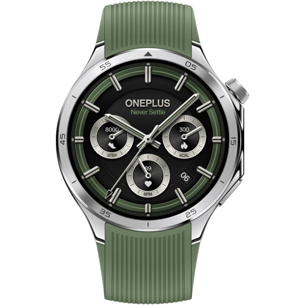 2025 New OnePlus Watch 3 Global Version Smart Watch 1.50 Inches AMOLED 32GB Memory Snapdragon W5 Wear OS by Google NFC IP68 5ATM