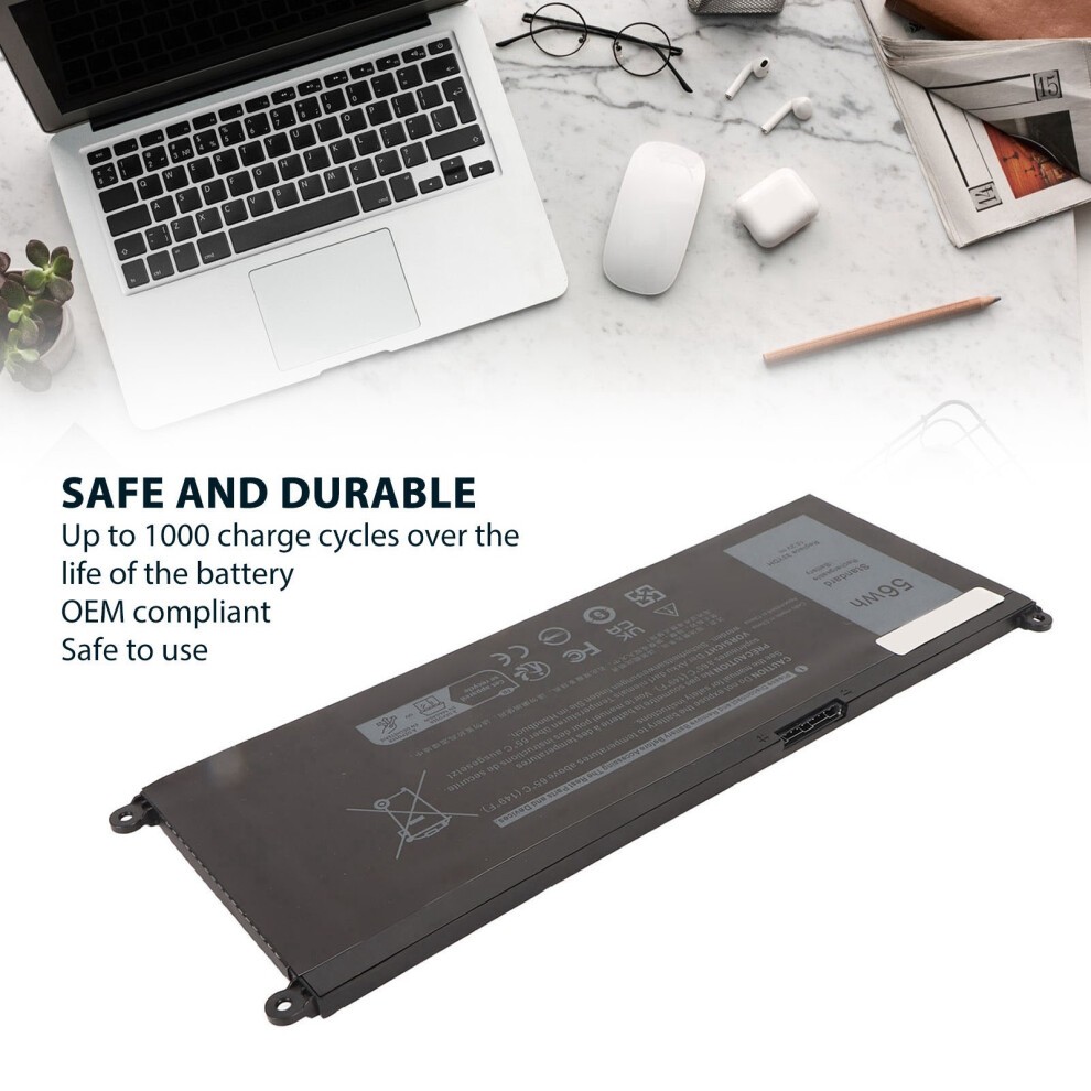 33YDH 56Wh Laptop Battery Replacement for 17 7000 7778 7779 7786 7773 15 7577 G3 3579 3779 thumbnail