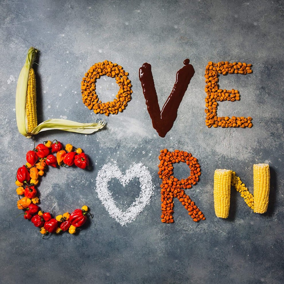 LOVE CORN: Variety Pack | 8x Sea Salt, 8x Habanero Chilli, 8x Barbecue | Roasted Crunchy Corn - Gluten-Free - Plant Based & Vegan - Healthy Snack - Lo thumbnail