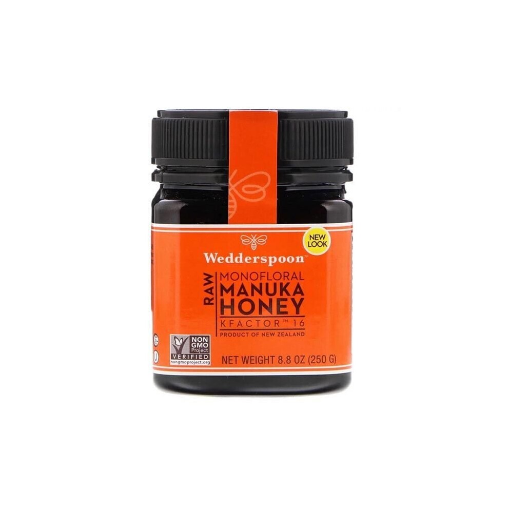 Wedderspoon Raw Monofloral Manuka Honey KF 16 250 G
