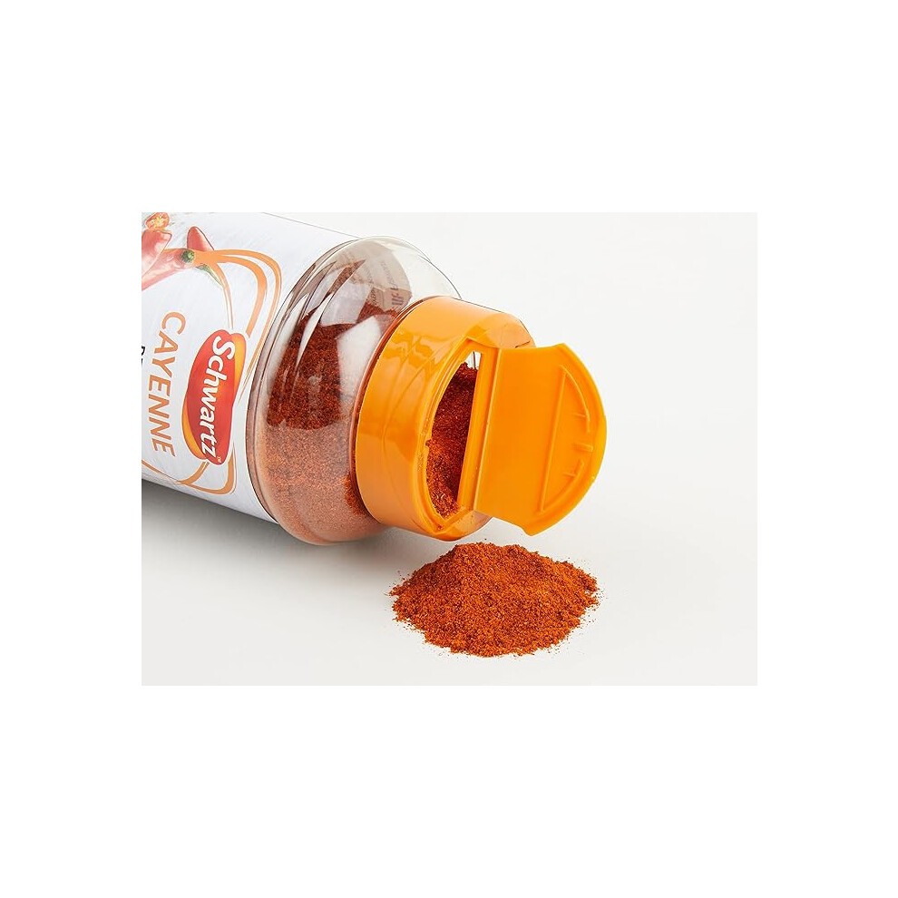 Schwartz Cayenne Pepper Hot Fiery Cayenne Chilli Powder for Chilli Con Carne Curries Marinade Sauce Ideal Taco Seasoning Fajita Seasoning 390g Pack 2 thumbnail