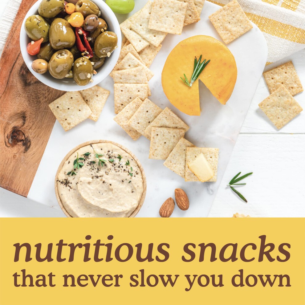 Simple Mills Almond Flour Crackers, Fine Ground Sea Salt - Gluten Free, Vegan, Healthy Snacks, 4.25 Ounce (Pack of 1) thumbnail