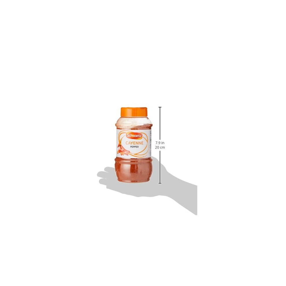 Schwartz Cayenne Pepper, Hot and Fiery Cayenne Chilli Powder for Chilli Con Carne, Curries and Marinade Sauce, Ideal for Taco Seasoning and Fajita thumbnail