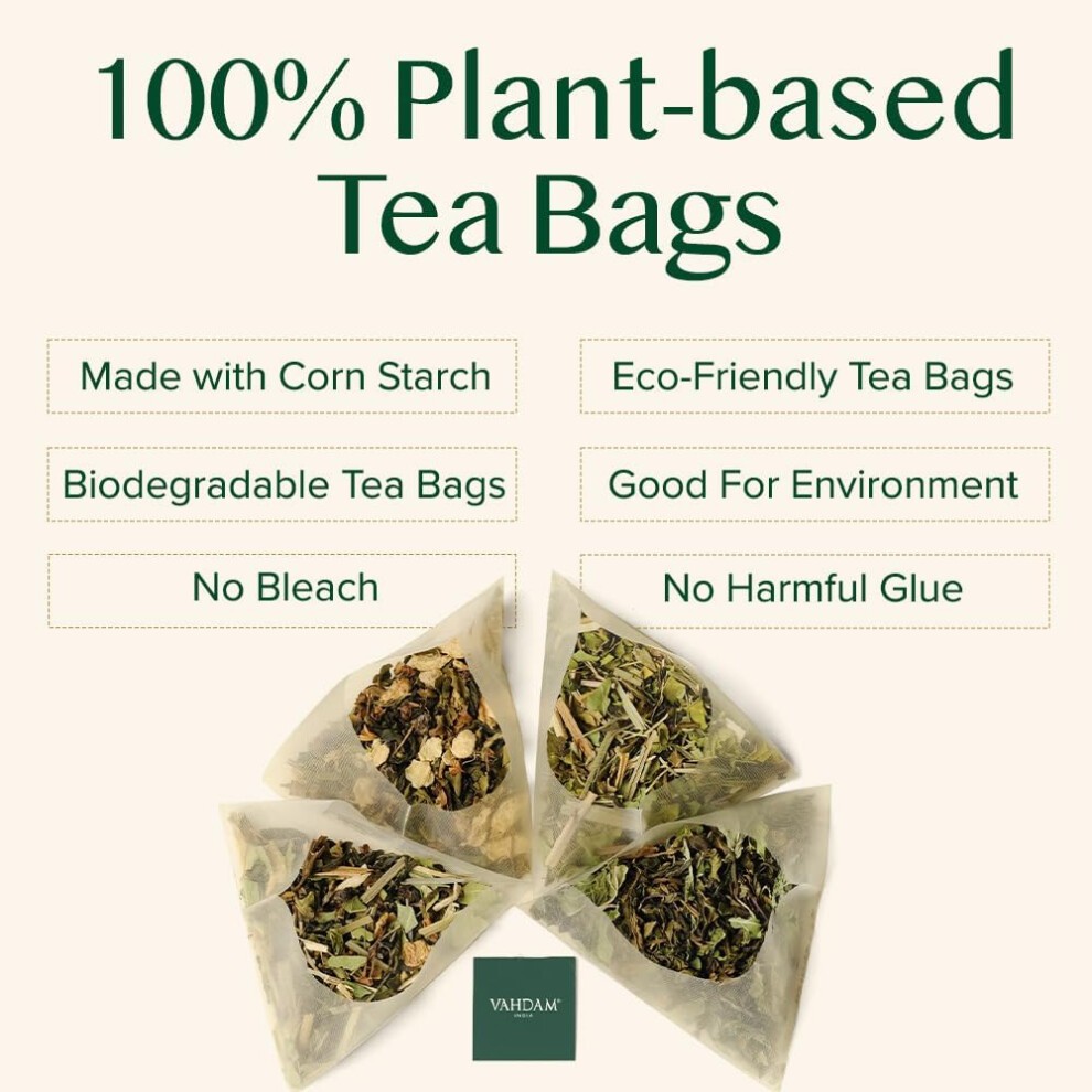 VAHDAM Sweet Cinnamon Tea | 100 Tea Bags | 100% Natural Spices | Cinnamon Masala Chai Recipe | Brew Hot or Iced thumbnail