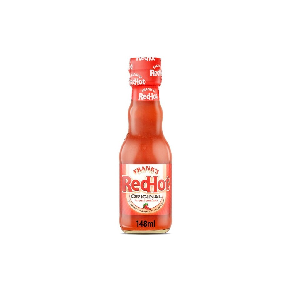 Frank's Red Hot Cayenne Pepper Sauce Original (148ml) - Pack of 6