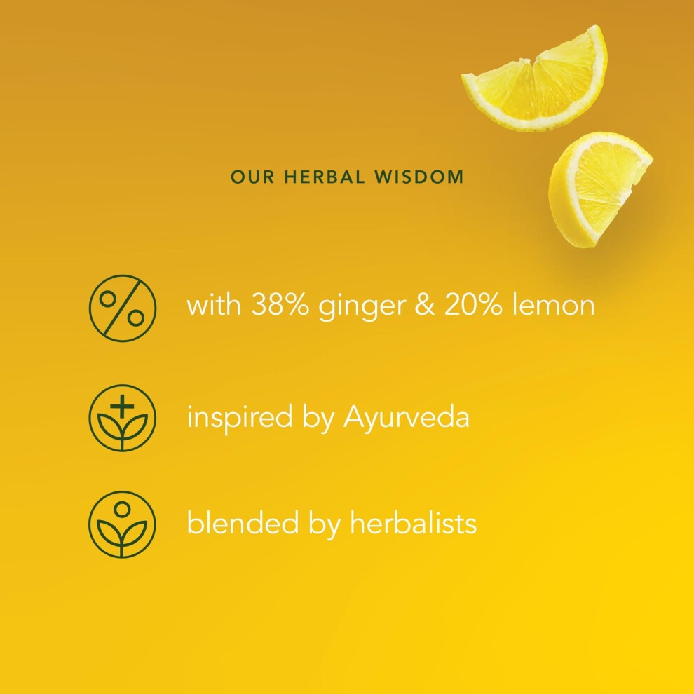 Pukka Herbs | Organic Lemon, Ginger & Manuka Honey Herbal Tea Box | Immune Boosting Infusion with Turmeric | Ideal for Daily Support | Caffeine Free | thumbnail