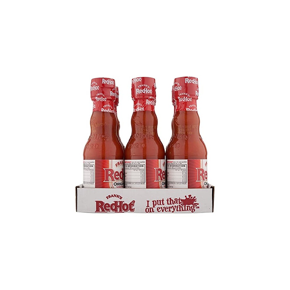 Frank's RedHot Cayenne Pepper Sauce - 6 X 148ml thumbnail
