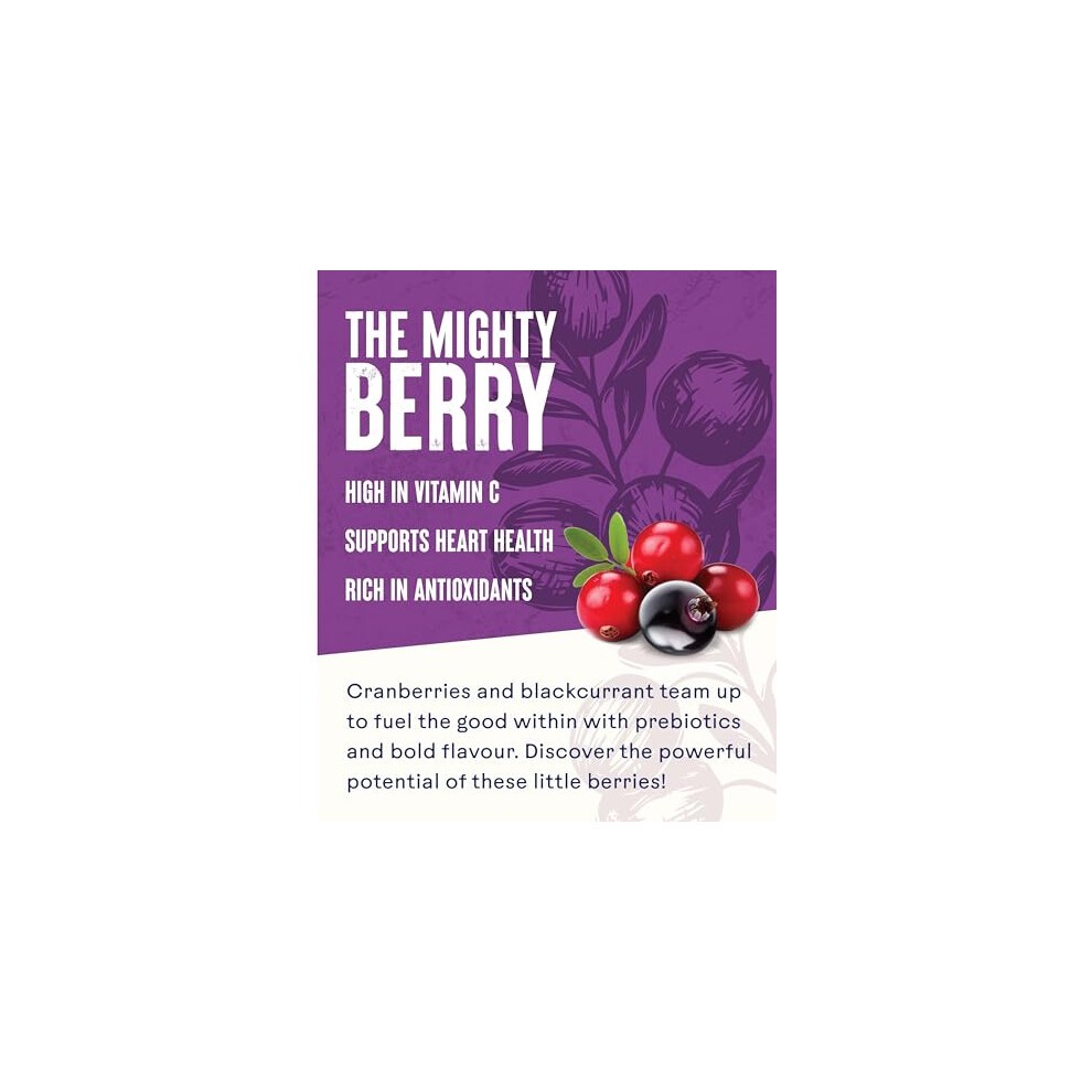 Ocean Spray Cranberry & Blackcurrant Juice Drink -1L - Sugar & Natural Sweetener Fruit Juice - Rich in Vitamin C & High in Antioxidants thumbnail