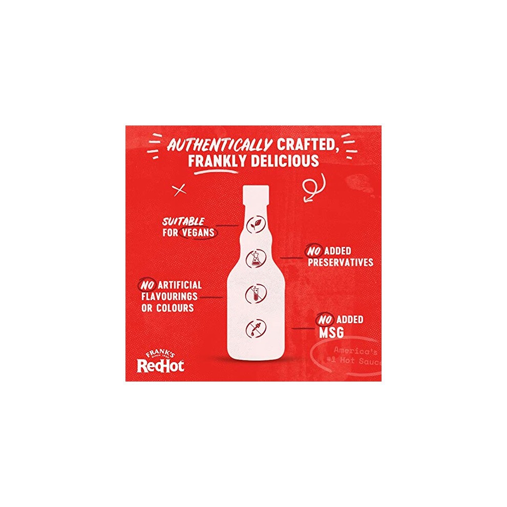Frank's RedHot Fire-Roasted JalapeÃ±o Hot Sauce - 135ml (Pack of 2) thumbnail