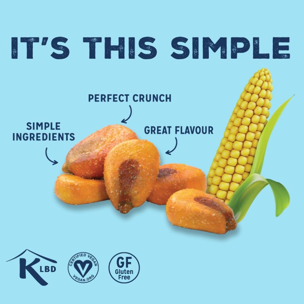 LOVE CORN Limited Edition Minions Crunchy Corn Lunchbox Snack (Sea Salt 20g X 30 Bags) ? Healthy Snacks for Kids, Ideal for Gluten Free & Vegan Diets thumbnail