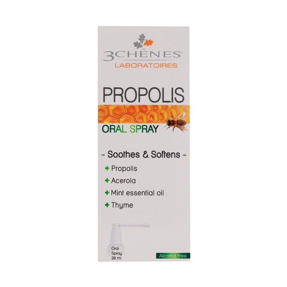 3 Chenes Propolis Throat Spray 20ml