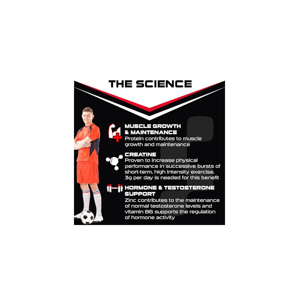 Ultra Muscle - Protein Powder for Muscle Development + 23 Vitamins & Minerals - Chocolate Orange  56g Protein + 5g Creatine + 7.8g BCAAs per thumbnail