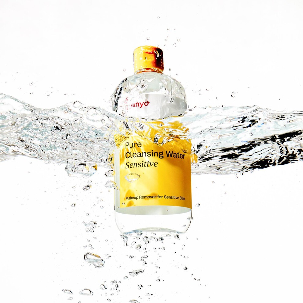 Ma:nyo Pure Cleansing Water Sensitive (16.9 Fl Oz/500ml) - Triple+ Micellar Technology, Makeup Removal Cleanser, Gentle Face Cleanser for All Skin thumbnail