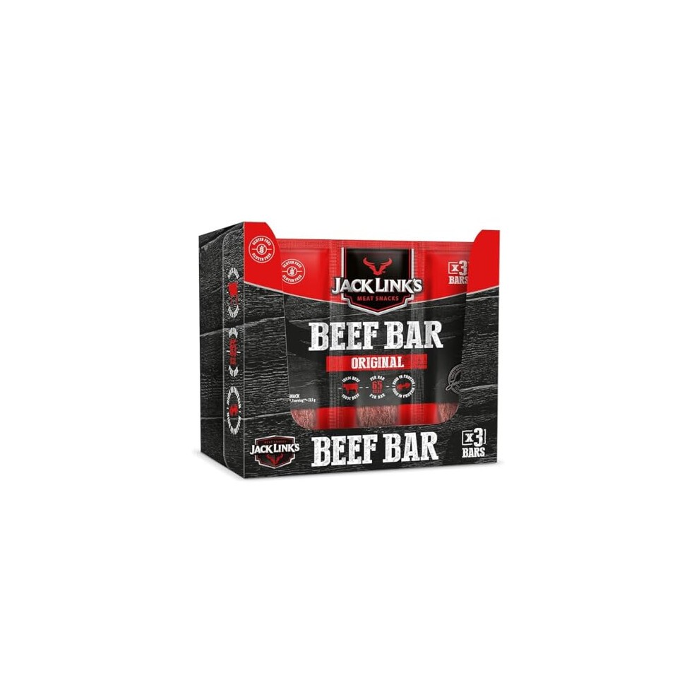 Jack Link's Protein Bar Beef Original, 30 X 22.5g, Low Carb