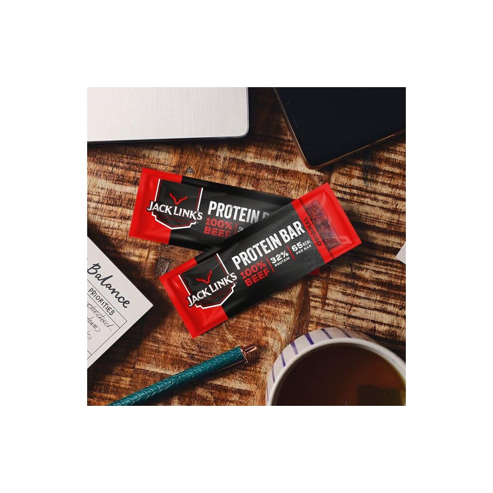 Jack Link's Protein Bar Beef Original, 30 X 22.5g, Low Carb thumbnail