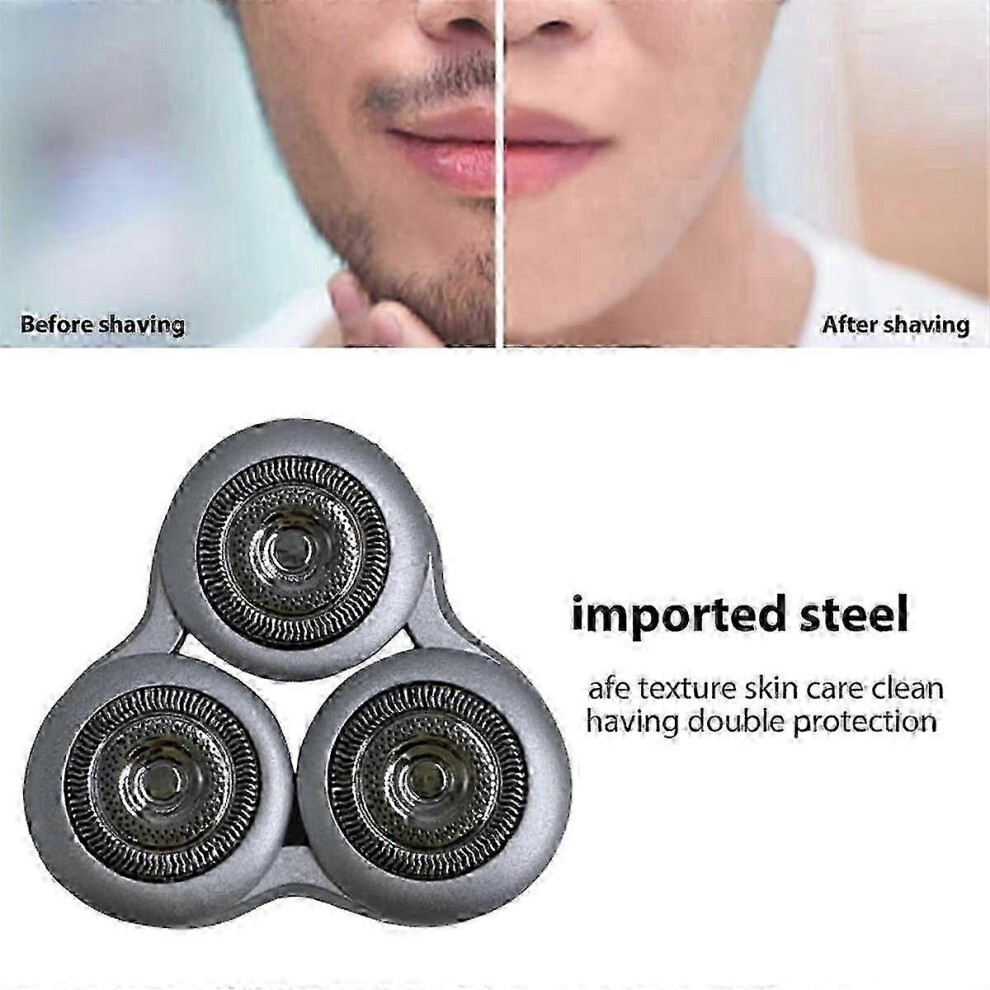 (as Show, One Size) SH98 Replacement Heads for SP9860 9861 9862 9863 Electric Shavers Complete Electric Blades Silver thumbnail