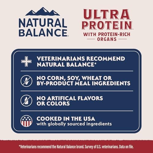 Natural Balance Ultra Protein Real Salmon/Protein-Rich Organ Cut Cat 10/2.7oz thumbnail