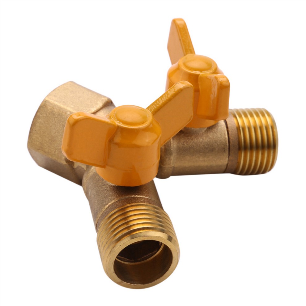 2 Paths Double Tap Adapter 1 /2 Inch Garden Watering Tap Adapter thumbnail