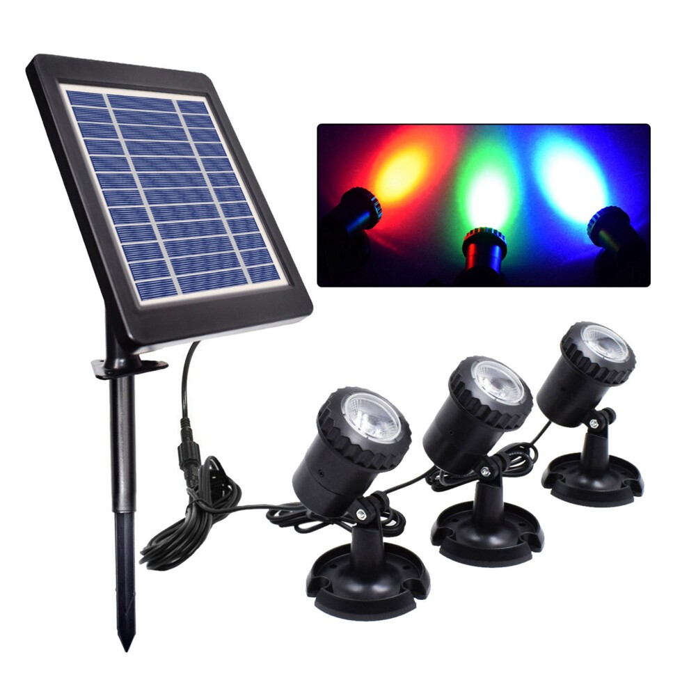 Solar Garden Light Water Resistant 2200mAh Solar Walkway Light for Garden Landscape Path Yard