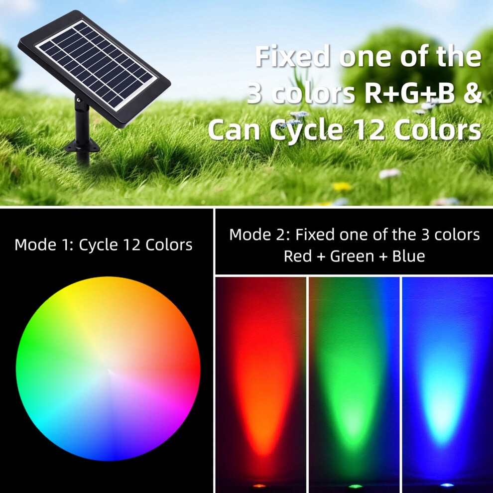 Solar Garden Light Water Resistant 2200mAh Solar Walkway Light for Garden Landscape Path Yard thumbnail