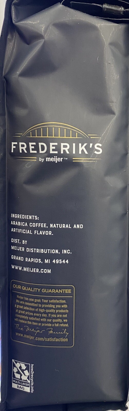 FREDERIK'S Caramel Vanilla Crème Ground Coffee Light Roast 12 Oz Bag - 2 PACK thumbnail